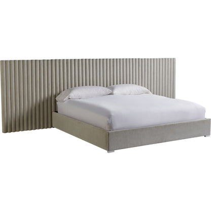 Decker Wall Bed with Panels by Universal Furniture in glacier and stainless steel. Made from 100% polyester in a transitional style.