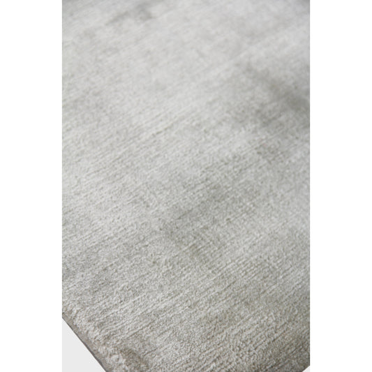 Dove Plain Rug - Light Green by Exquisite Rugs in light green. Made from viscose, cotton in a unique style.