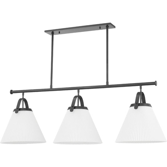 Aldridge Linear Pendant by Hudson Valley. Made from steel in a transitional style.
