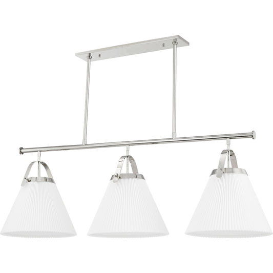 Aldridge Linear Pendant by Hudson Valley. Made from steel in a transitional style.