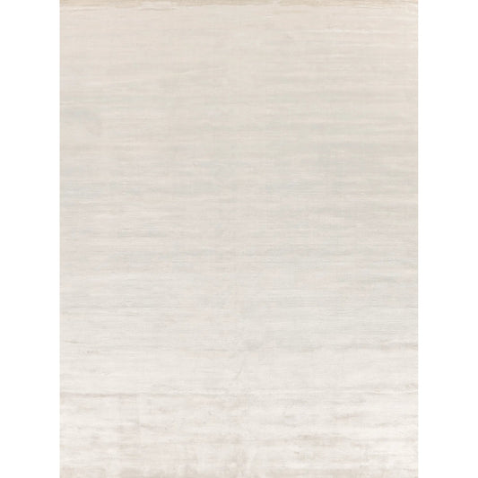 Dove Plain 9661 Rug by Exquisite Rugs in white. Made from viscose in a unique style.