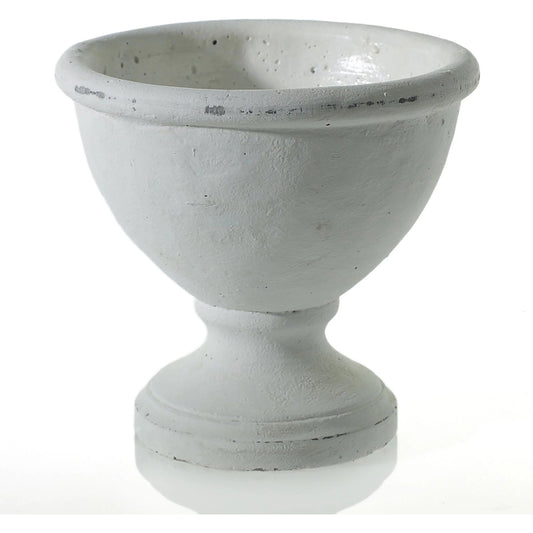 Benoit Compote by Accent Decor in white. Made from ceramic in a modern style.