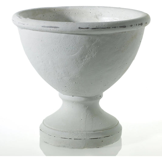 Benoit Compote by Accent Decor in white. Made from ceramic in a modern style.