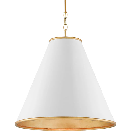 Pierrepont Pendant by Currey and Company. Made from wrought iron in a transitional style.