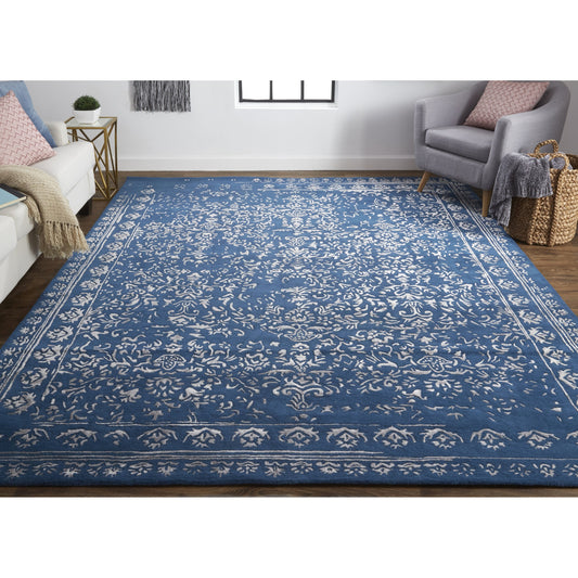 Bella Transitional Oriental Rug - 8014F by Feizy. Made from wool, viscose in a unique style.