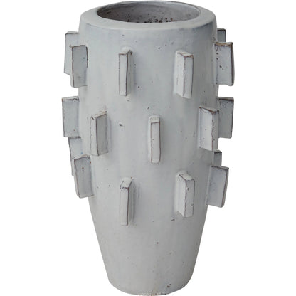 Ari Planter by Accent Decor in white. Made from ceramic in a modern style.