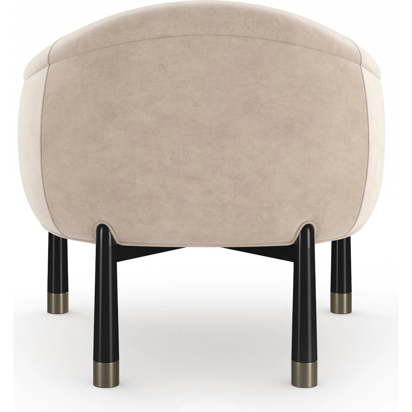 012 SI-2370717 | Additional Silo | Baton Accent Chair by Caracole in chocolate truffle, whisper of gold. Made from unique in a eclectic & global style.