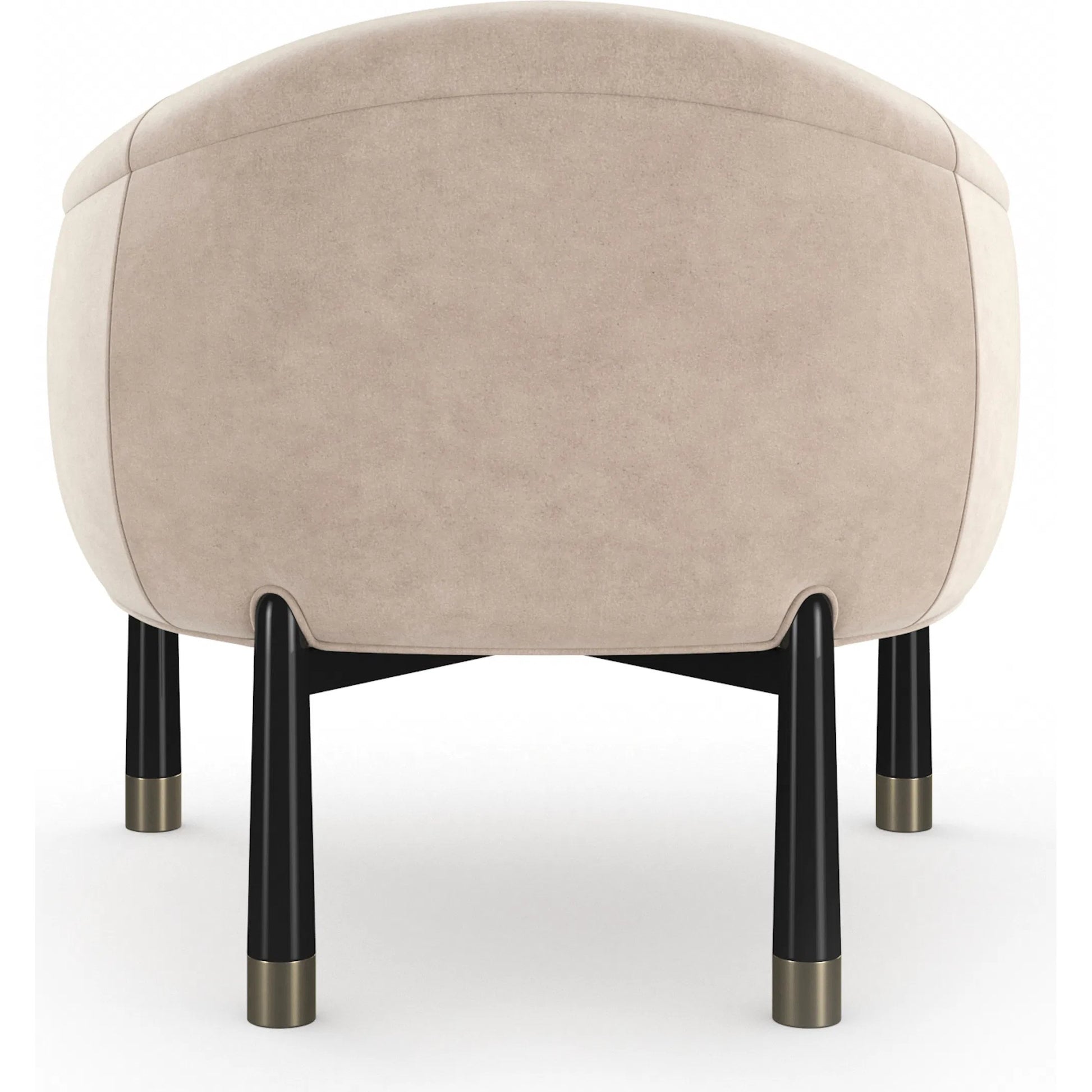 Baton Accent Chair by Caracole in chocolate truffle, whisper of gold. Made from unique in a eclectic & global style.