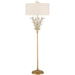Forget-Me-Not Floor Lamp by Currey and Company. Made from crystal, metal in a modern style.