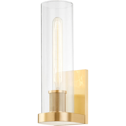 Porter 1 Light Wall Sconce by Hudson Valley. Made from steel in a modern style.