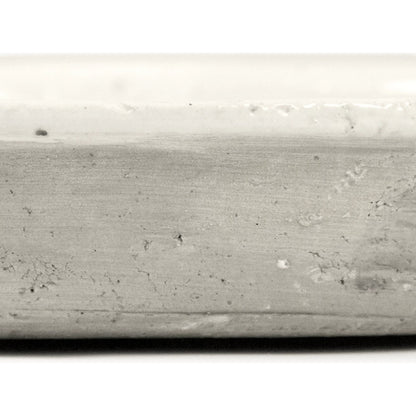 Distressed White Plate by Zentique in distressed white. Made from stoneware in a rustic style.
