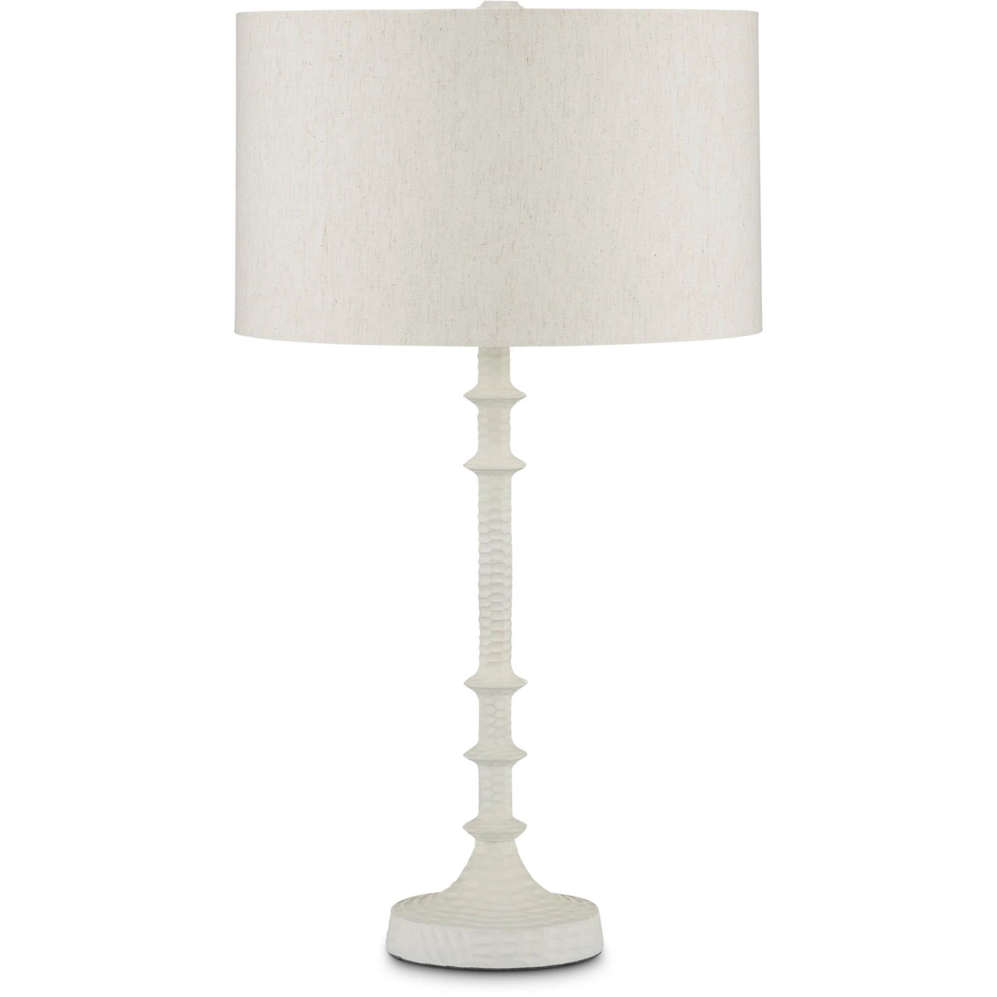 Gallo Table Lamp by Currey and Company in bronze. Made from cast aluminum in a modern style.