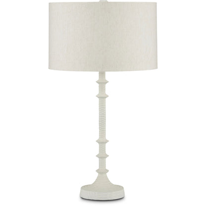 Gallo Table Lamp by Currey and Company in bronze. Made from cast aluminum in a modern style.