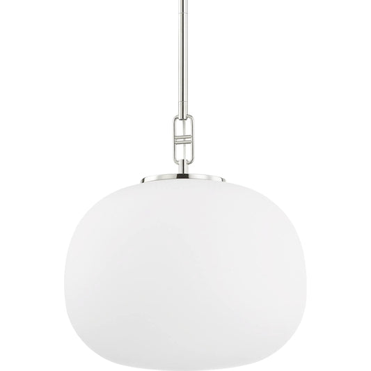 Ingels 1 Light Pendant by Hudson Valley. Made from steel in a modern style.