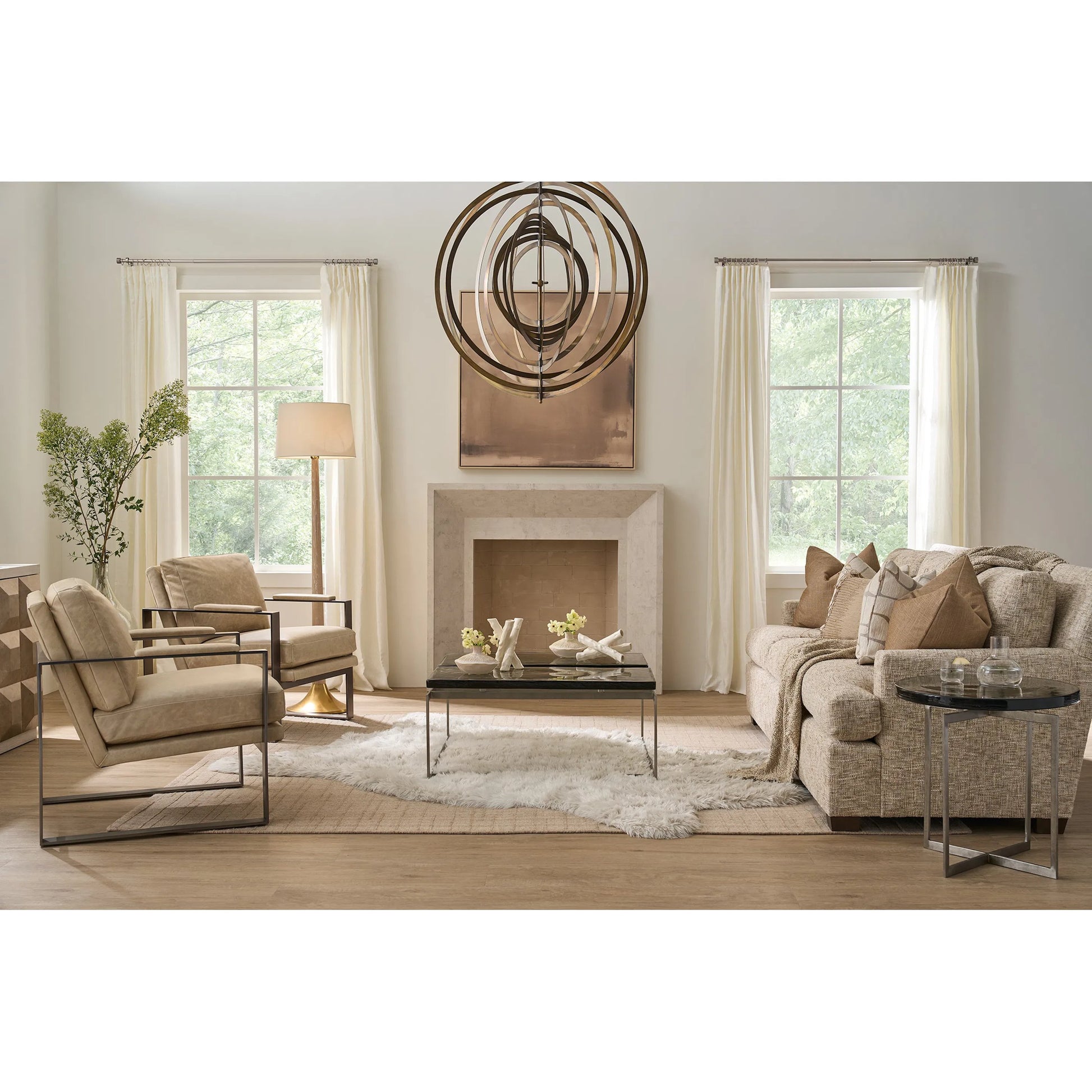 Avaline Jordan Spot Table by Universal Furniture in natural. Made from unique in a modern style.