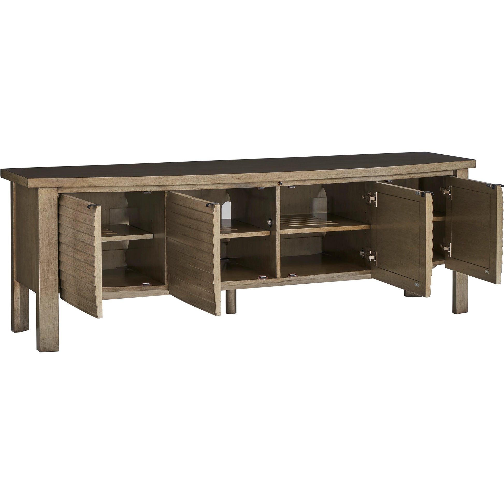 Lumina Media Console by Sligh. Made from unique in a modern style.