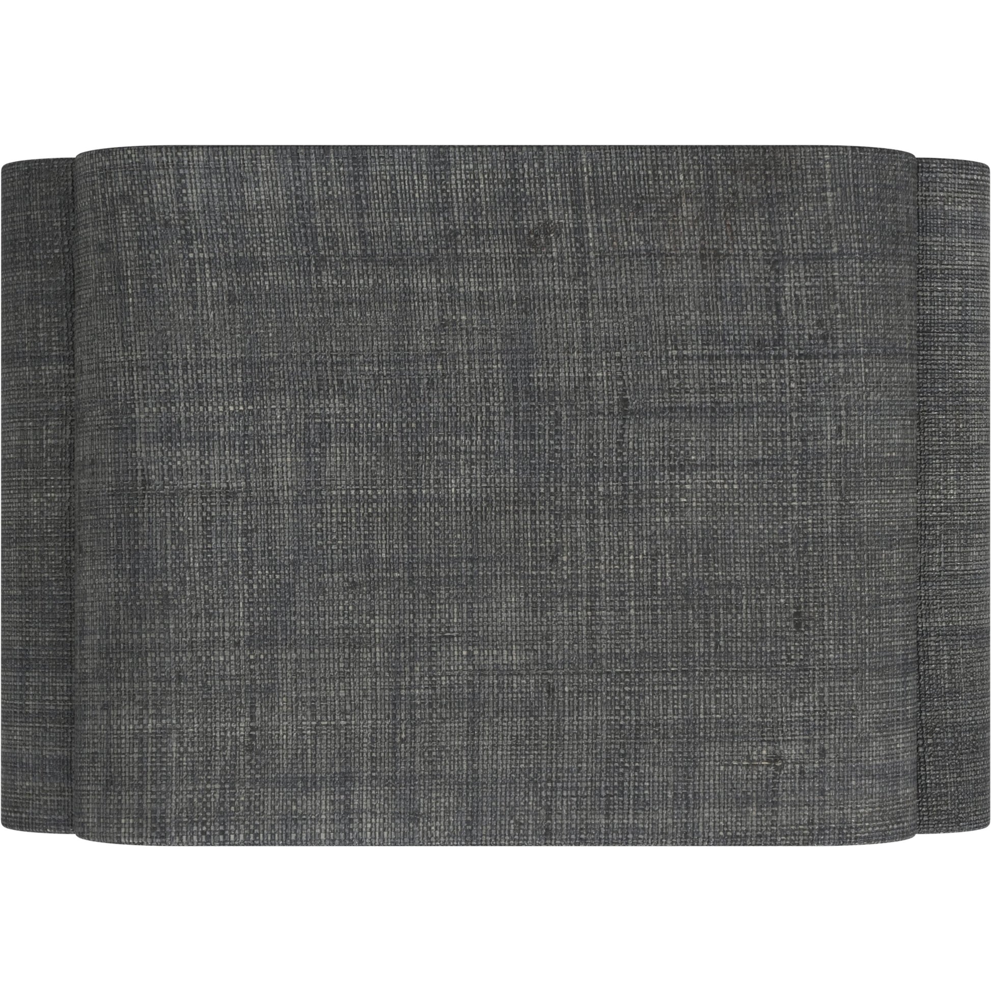Chatham Raffia Waterfall Side Table by Butler Specialty Company in charcoal and charcoal raffia. Made from gmelina beechwood solids, mdf, raffia in a transitional style.