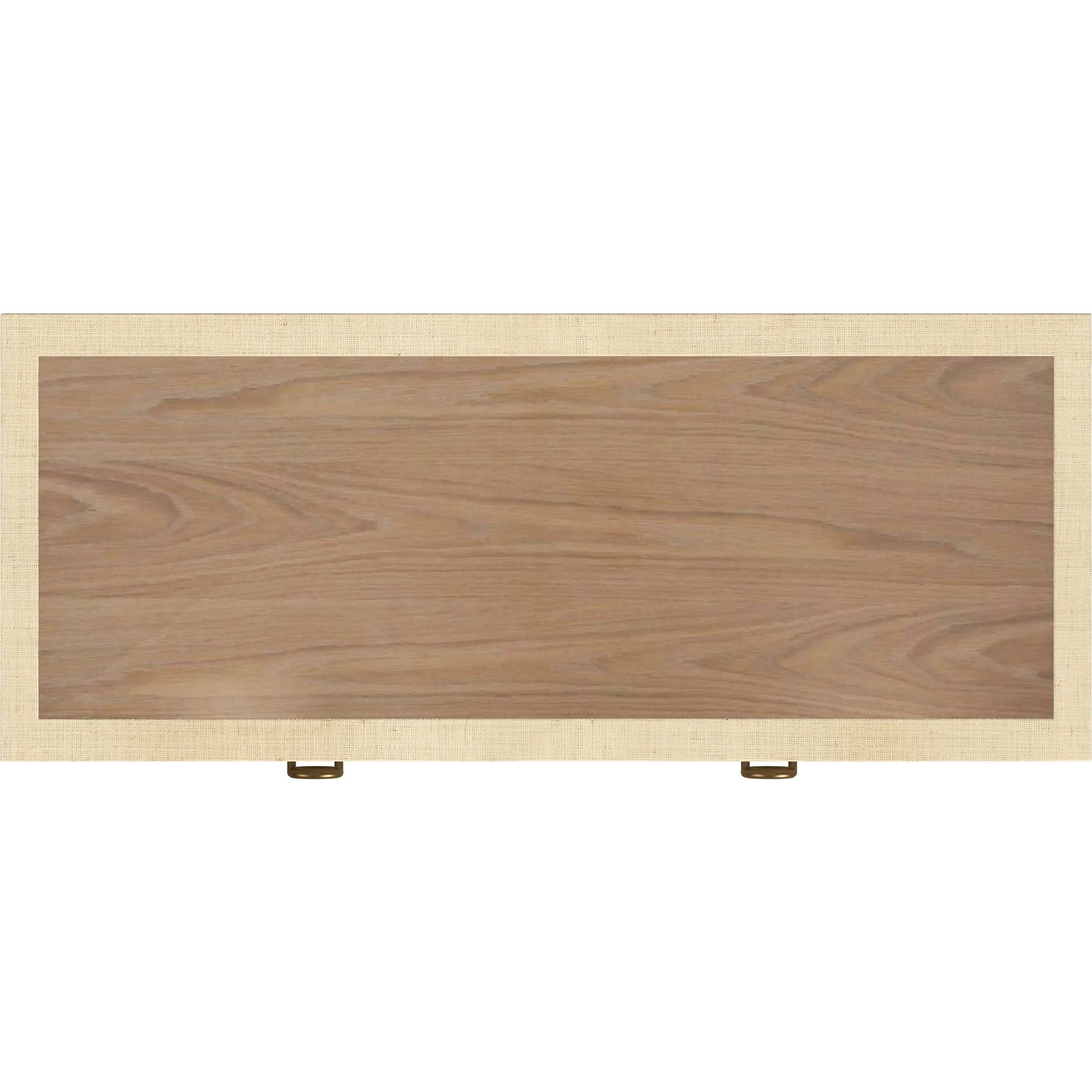 Chatham Raffia 2-Drawer Desk by Butler Specialty Company. Made from saguran raffia, gmelina arborea wood, mdf, oak veneer, aluminum in a unique style.