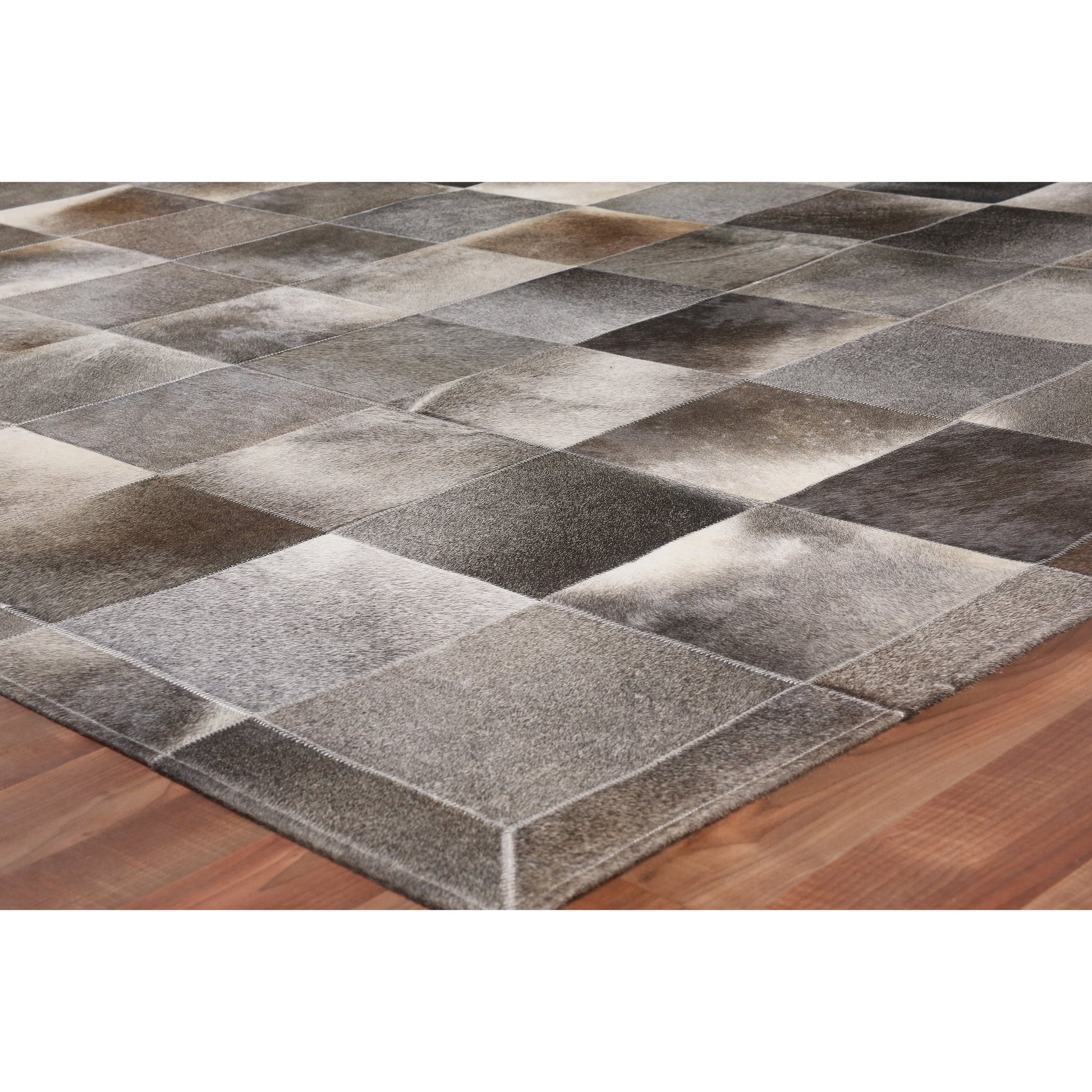 Natural Hide Rug by Exquisite Rugs. Made from leather hide in a unique style.