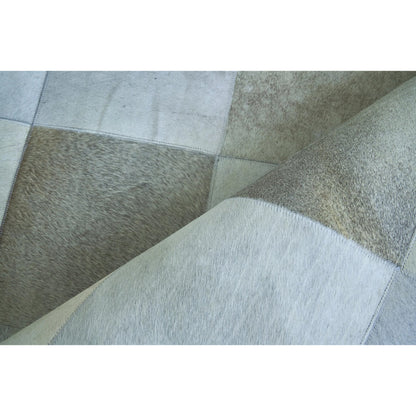 Natural Hide Rug by Exquisite Rugs. Made from leather hide in a unique style.