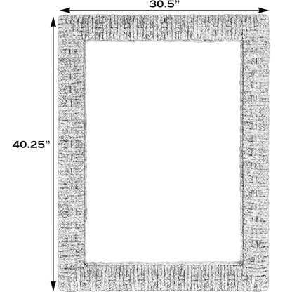 Gloucester Wall Mirror by Butler Specialty Company in dark brown. Made from glass, plywood in a rustic style.