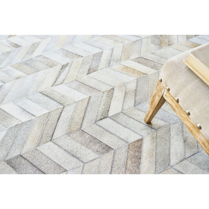 Natural Hide Rug by Exquisite Rugs. Made from leather hide in a unique style.
