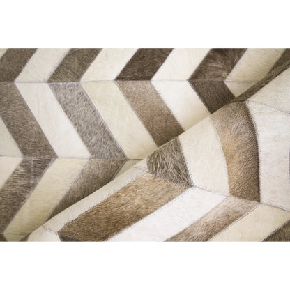 Natural Hide Rug by Exquisite Rugs. Made from leather hide in a unique style.