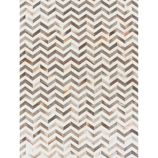Natural Hide Rug - White, Gray by Exquisite Rugs in white/gray. Made from unique in a unique style.