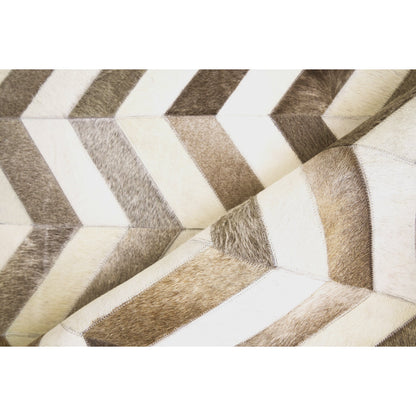 Natural Hide Rug by Exquisite Rugs. Made from leather hide in a unique style.