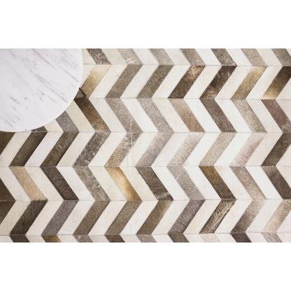 Natural Hide Rug by Exquisite Rugs. Made from leather hide in a unique style.