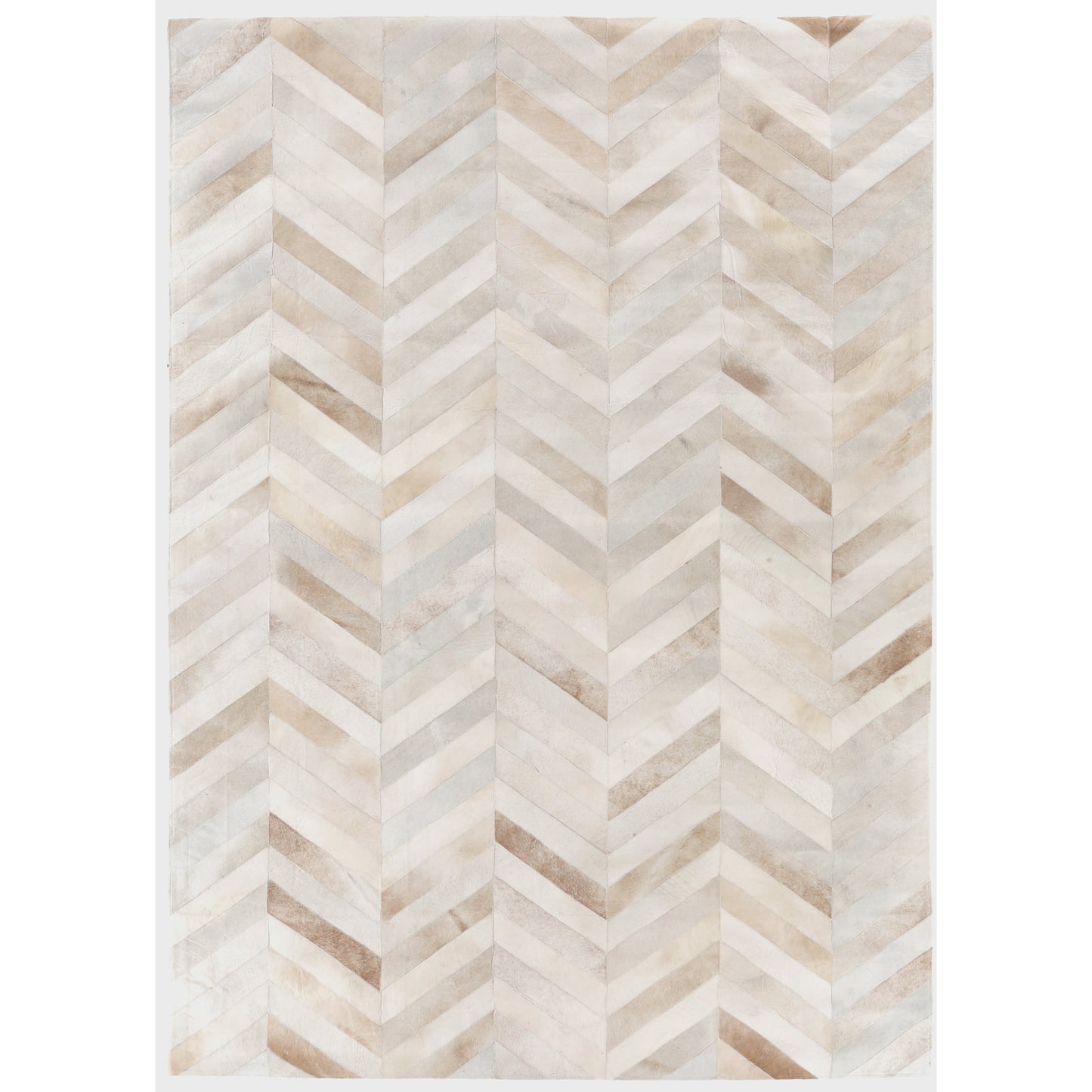 001 SI-1829240 | Additional Silo | Natural Hide 9771 Rug by Exquisite Rugs in beige. Made from leather hide in a unique style.