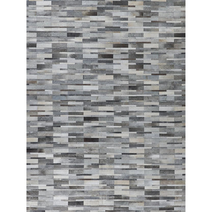 Natural Hide Rug by Exquisite Rugs in gray. Made from leather hide in a unique style.