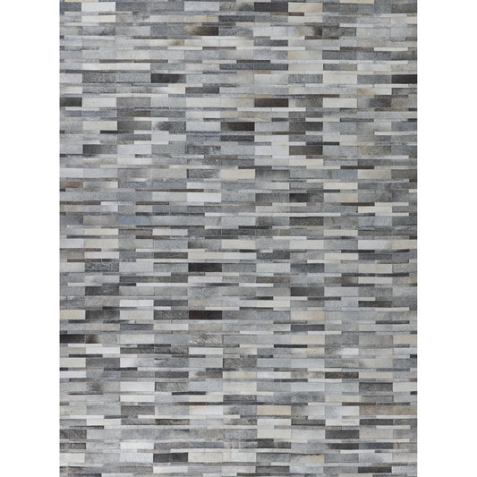 Natural Hide 9785 Rug by Exquisite Rugs in gray. Made from leather hide in a unique style.
