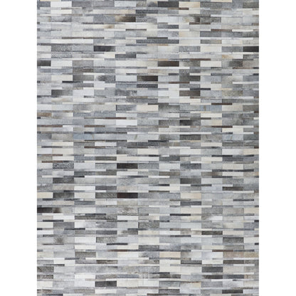 Natural Hide Rug by Exquisite Rugs in gray. Made from leather hide in a unique style.