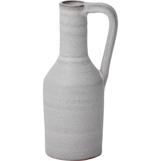 Lynmoore Vase 2 by Accent Decor in white. Made from ceramic in a unique style.