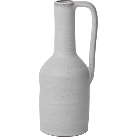 Lynmoore Vase 2 by Accent Decor in white. Made from ceramic in a unique style.