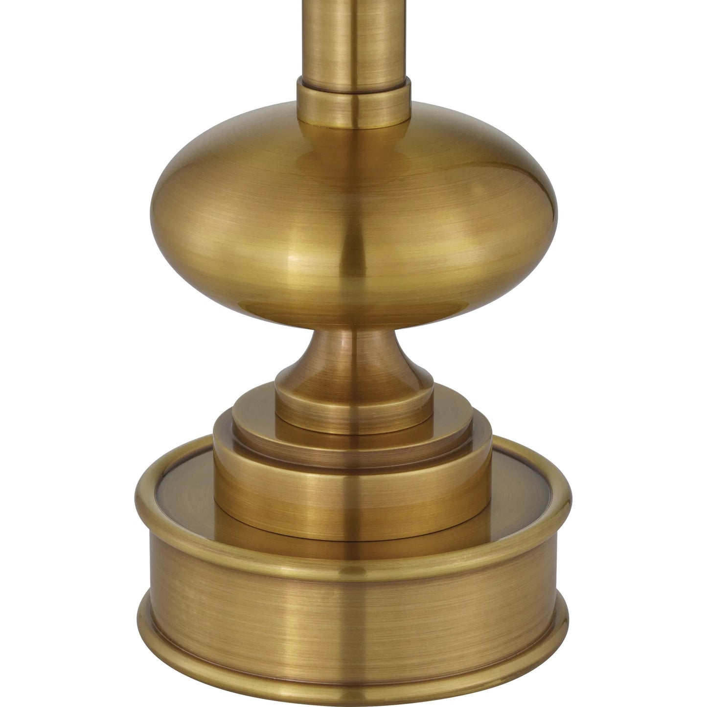 001 SI-2257378 | Closeup | Galavant Cordless Table Lamp by Currey and Company in brass. Made from metal in a modern style.