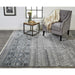 Payton Transitional Diamond Rug - 6495F by Feizy. Made from viscose, wool in a unique style.