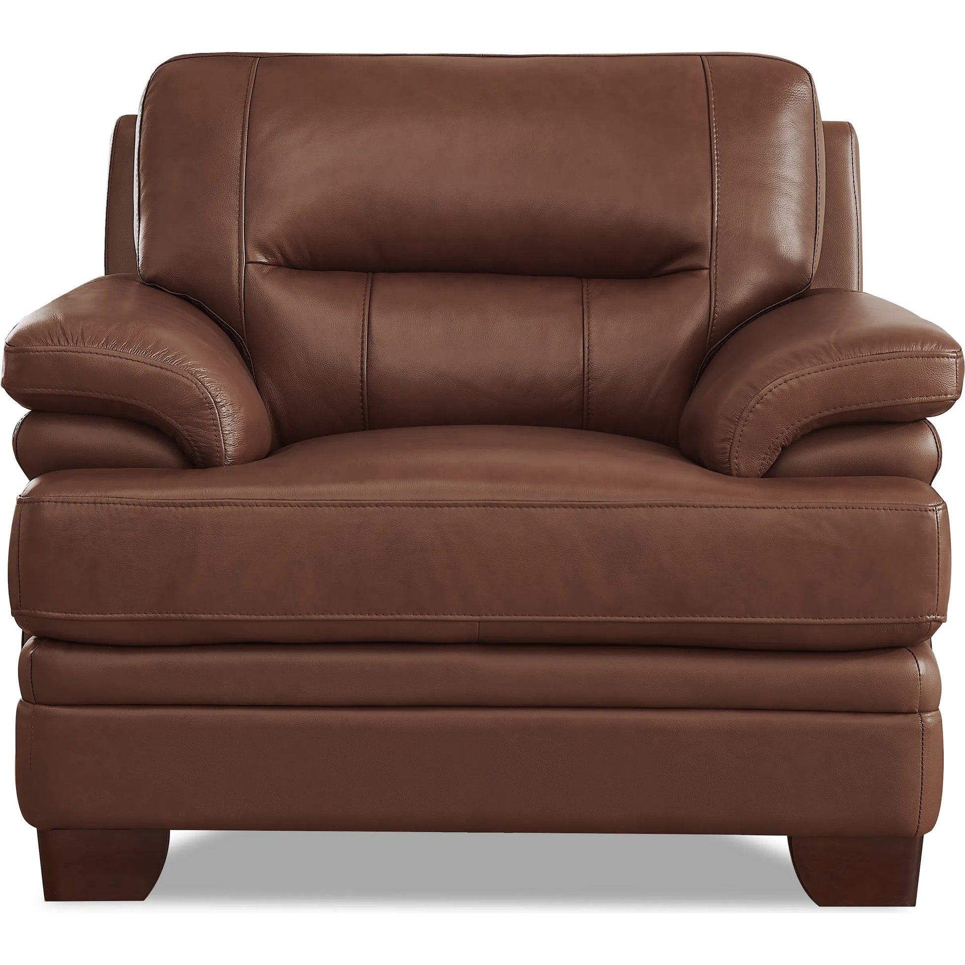 Luxor Chair by Hydeline in black. Made from leather in a modern style.