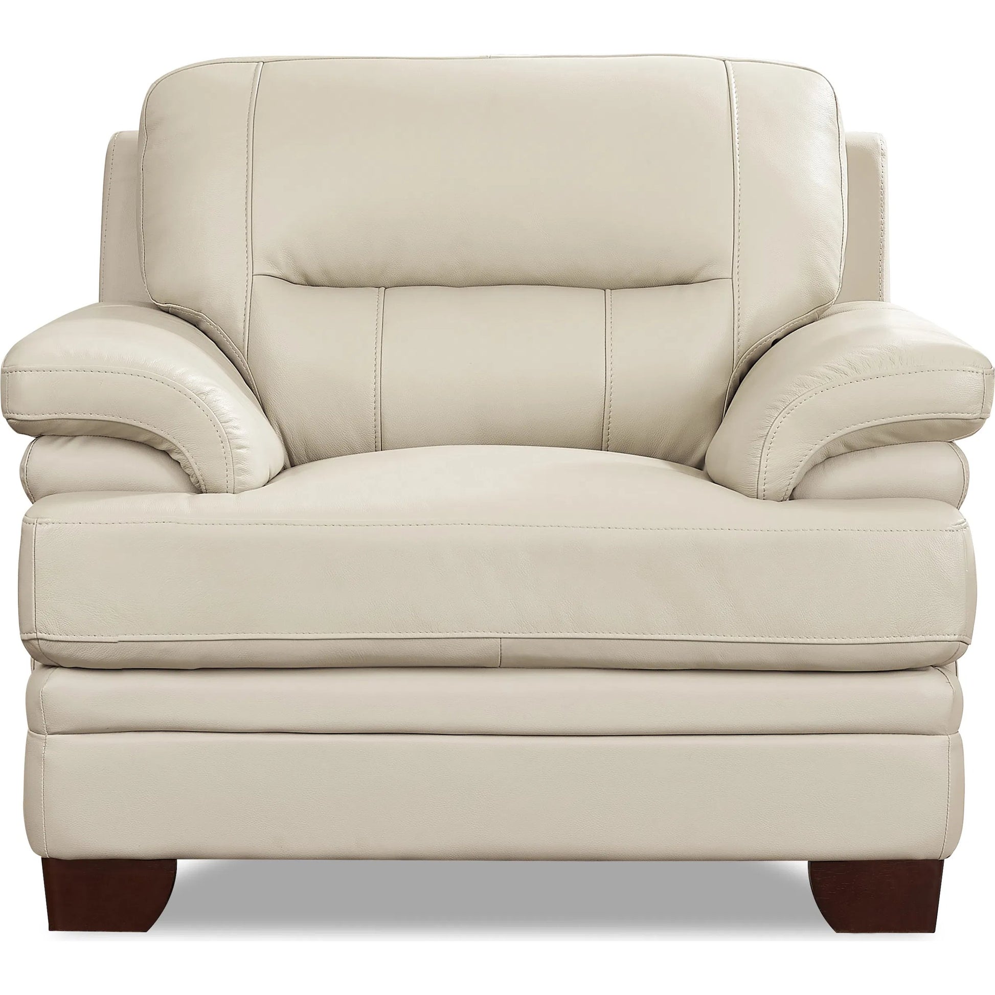 Luxor Sofa by Hydeline in black. Made from leather in a traditional style.