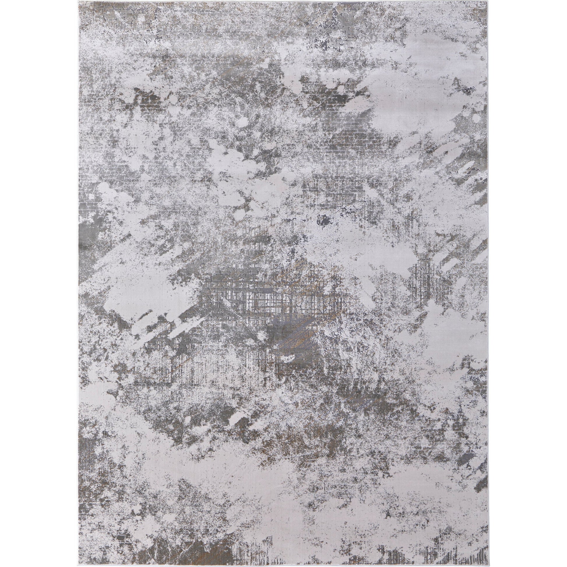 Waldor Rug - 73539NDF by Feizy in gray, silver, taupe. Made from polypropylene, polyester in a unique style.