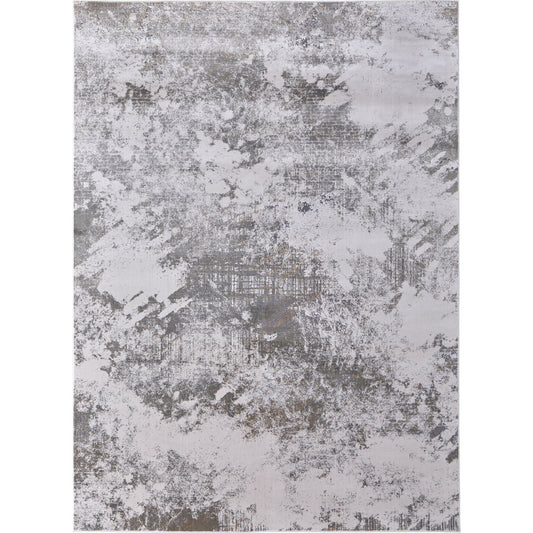 Waldor Rug - 73539NDF by Feizy in gray, silver, taupe. Made from polypropylene, polyester in a unique style.