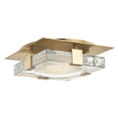 Clinton Wall Sconce by Hudson Valley. Made from brass in a modern style.