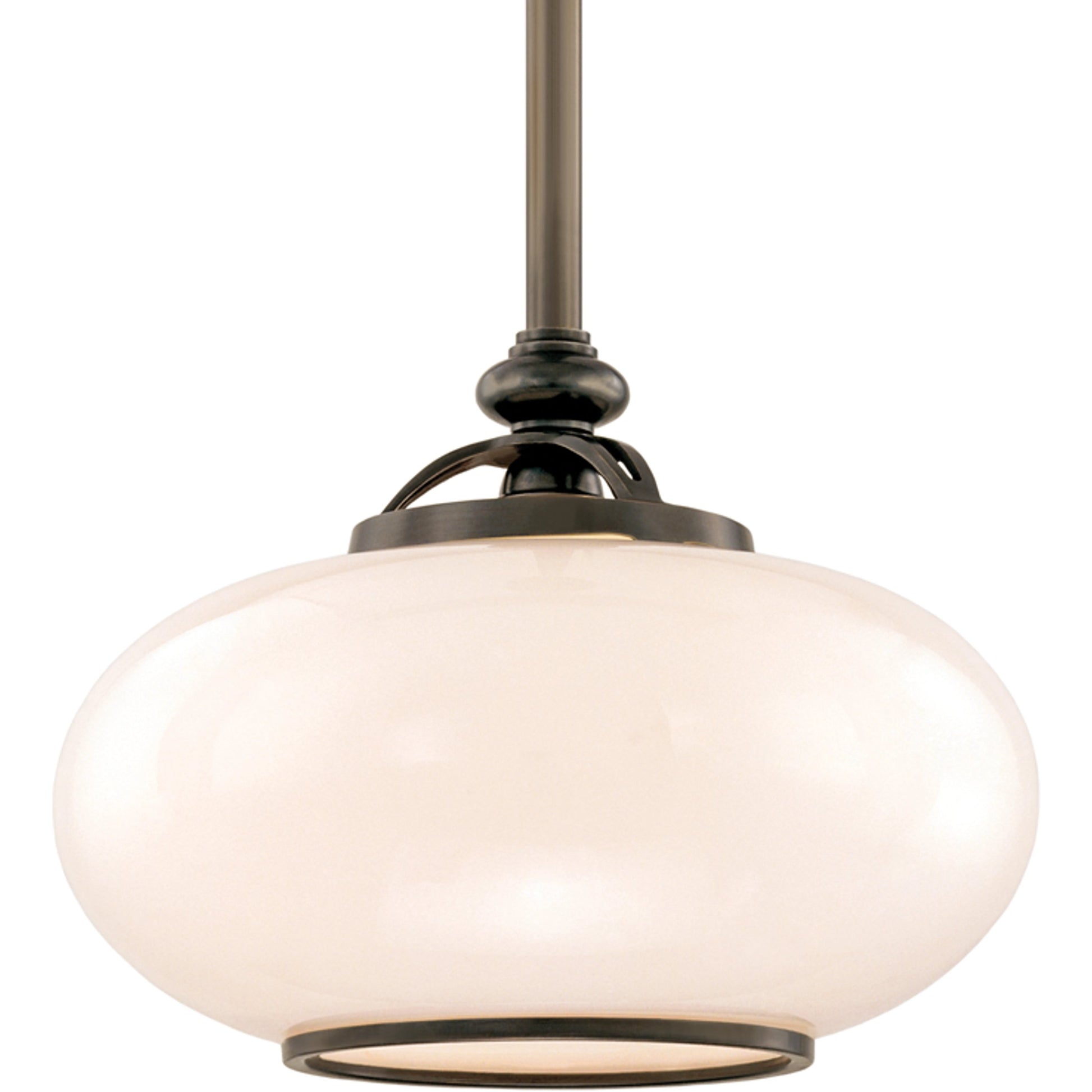 Canton Semi Flush by Hudson Valley in old bronze. Made from brass in a traditional style.