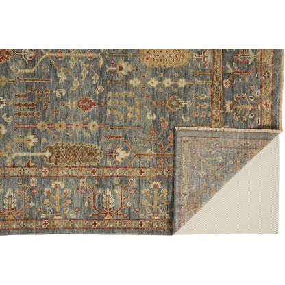 Carrington Traditional Oriental Rug - 6499F by Feizy in blue, red, gold. Made from wool in a unique style.
