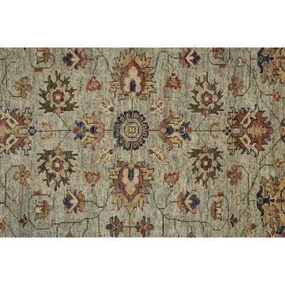 Carrington Traditional Oriental Rug - 6503F by Feizy in gray, gold, red. Made from wool in a unique style.