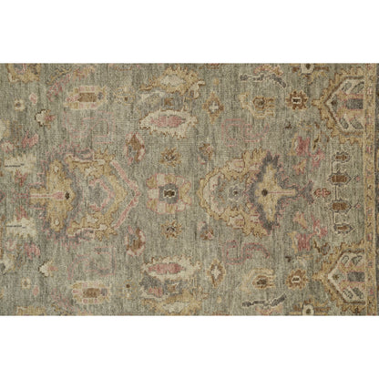 Carrington Traditional Oriental Rug - 6504F by Feizy in gray, gold, pink. Made from wool in a unique style.