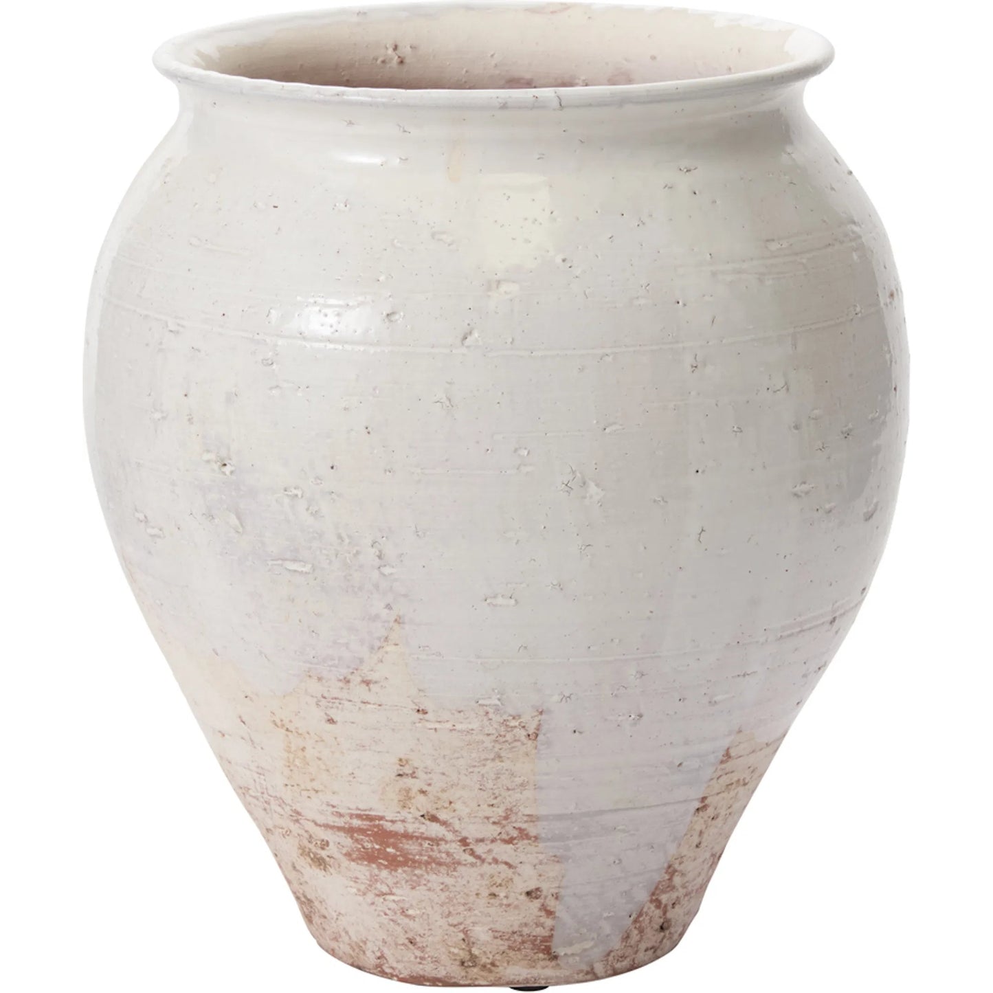 002 SI-2539367 | Primary Silo | Arthur Vase by Accent Decor in off, white. Made from ceramic in a unique style.