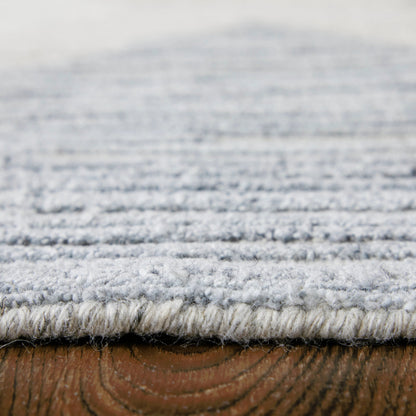 Elias Diamond Rug - ELS69FWF by Feizy in ivory, blue, brown. Made from viscose, wool in a unique style.