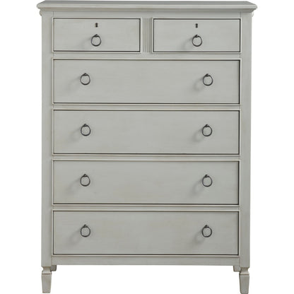Summer Hill Drawer Chest by Universal Furniture in antique bronze and cotton. Made from unique in a cottage & farmhouse style.
